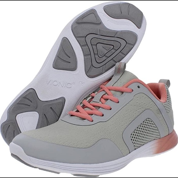 VIONIC AGILE JOJO GREY OMBRÉ SNEAKERS NIB SZ 7.5 - Picture 9 of 11